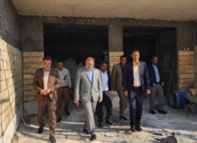 بررسی روند اجرای طرح‌های عمرانی شهرستان جم