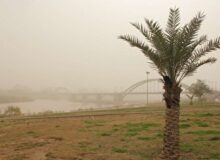 آبادان و خرمشهر در وضع نارنجی آلودگی هوا