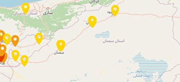 کیفیت قابل قبول هوا در سمنان