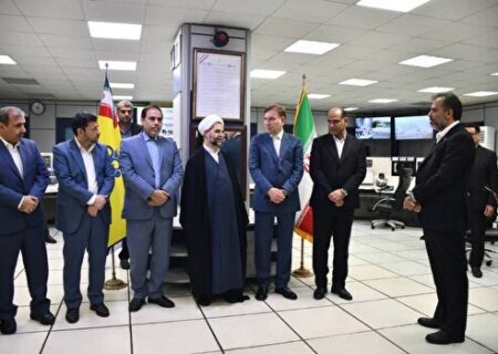 بازدید معاون اول قوه قضائیه از پالایشگاه سوم پارس جنوبی