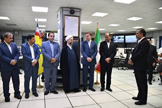 بازدید معاون اول قوه قضائیه از پالایشگاه سوم پارس جنوبی