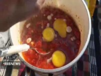 جشنواره چای آتیشی و املت در گرمه