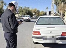 خودرویی با خلافی ۲۲ میلیون تومان در ماسال متوقف شد