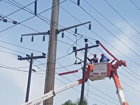 ساماندهی شبکه برق کوی طالقانی دزفول