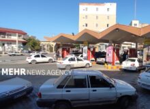 سوختگیری روان خودروها در بوشهر