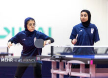 دو مدال برنز برای تیم‌های دوبل دختران و پسران پاراتنیس روی میز ایران 